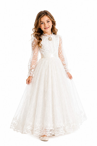 Girls luxury dress - luxury, holy